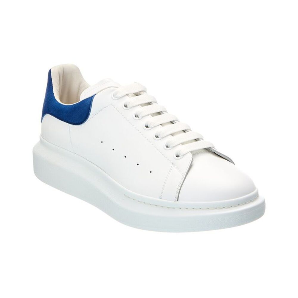 Alexander Mcqueen Oversized Leather Sneaker, White